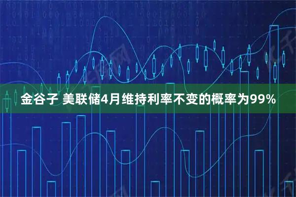 金谷子 美联储4月维持利率不变的概率为99%