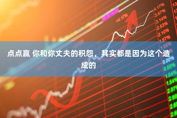 点点赢 你和你丈夫的积怨，其实都是因为这个造成的