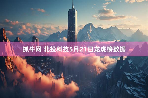 抓牛网 北投科技5月21日龙虎榜数据