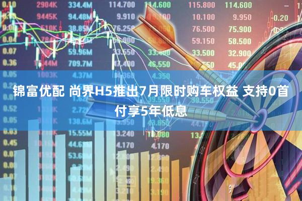 锦富优配 尚界H5推出7月限时购车权益 支持0首付享5年低息